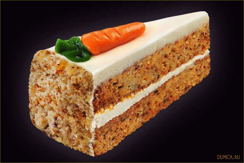 Диетический морковный торт