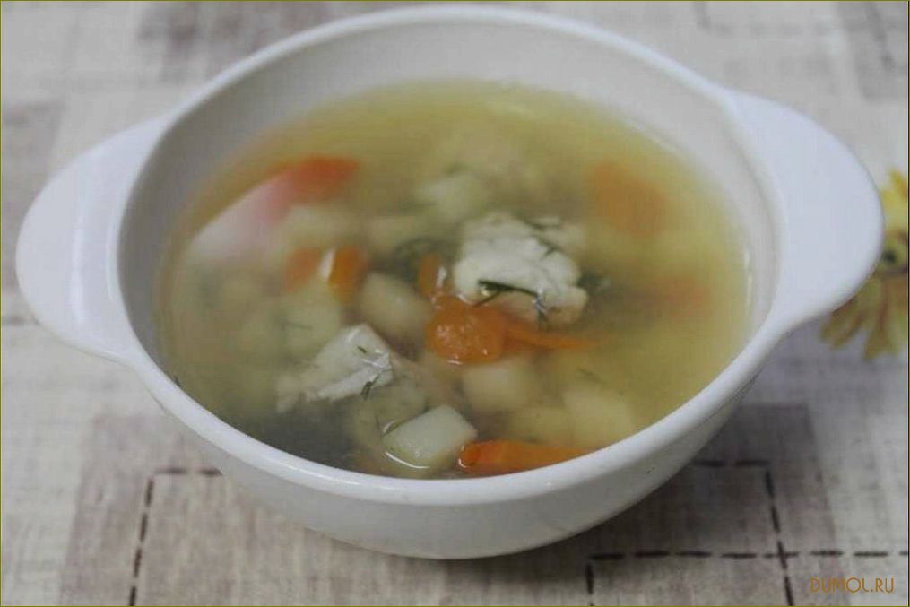 Рыбный суп для детей