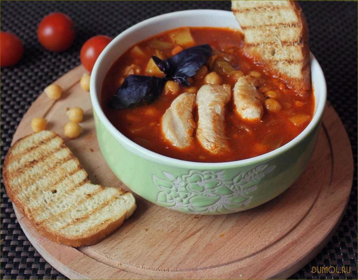 Турецкий томатный суп: рецепт приготовления и секреты вкуса