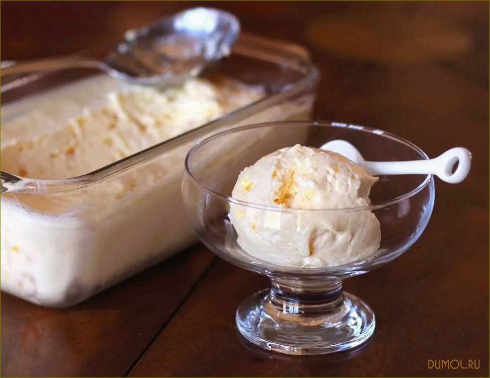 Рецепт домашнего мороженого без мороженицы