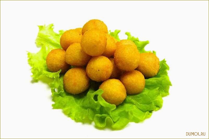 Картофельные шарики: рецепты приготовления и вариации