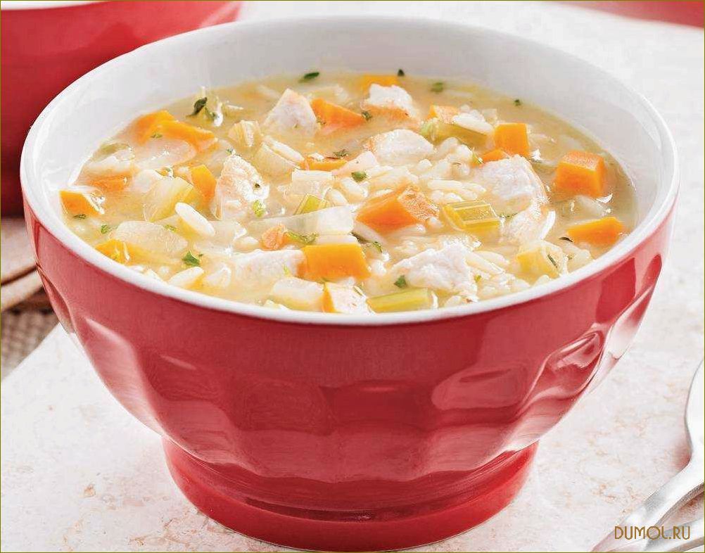Суп с рисом в мультиварке