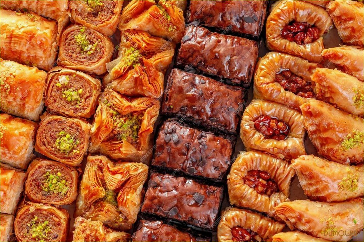 Пахлава турецкая: рецепты приготовления и секреты вкуса