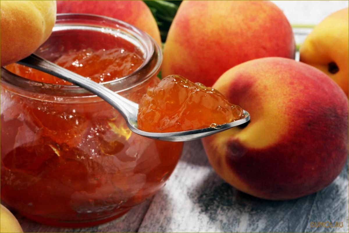 Зефир из персиков: рецепты приготовления и полезные свойства