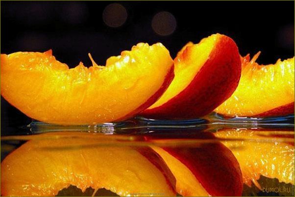 Зефир из персиков: рецепты приготовления и полезные свойства