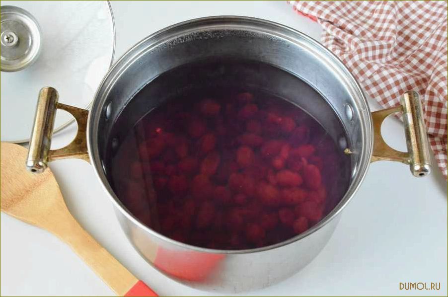 Как приготовить вкусный компот из черного винограда