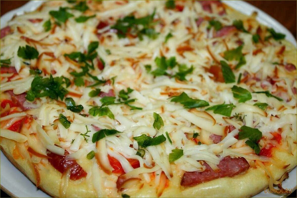 Пицца на сковороде: рецепты и секреты приготовления