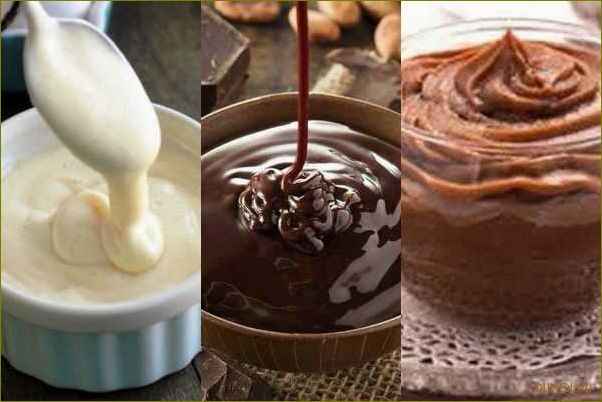 Рецепт шоколадно-ванильного крема