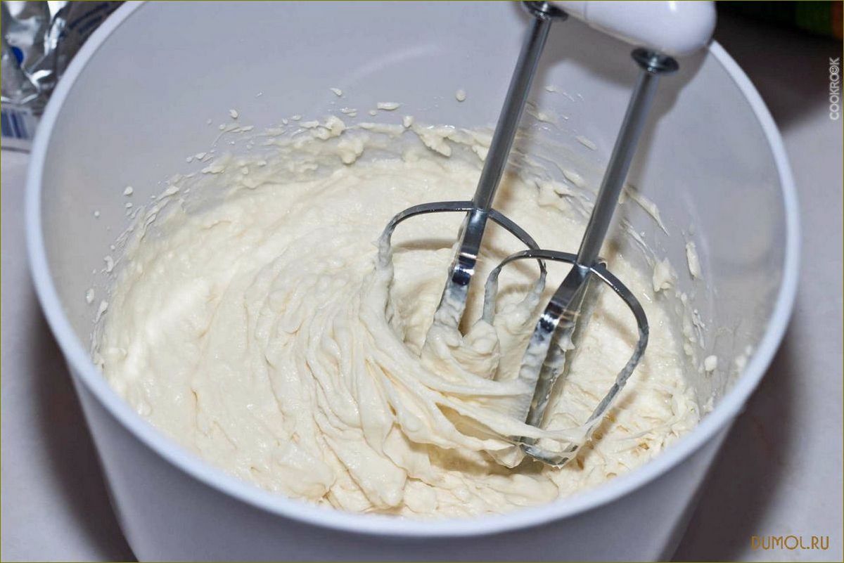 Как приготовить крем для торта без миксера