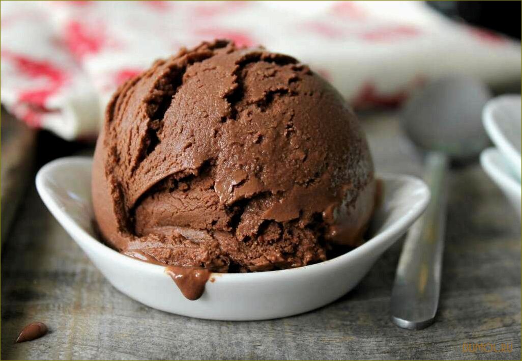 Мороженое с какао