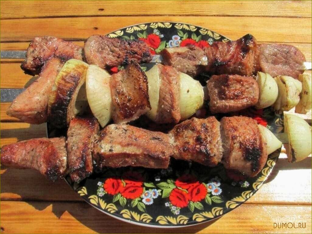 Рецепт свиного шашлыка по-украински