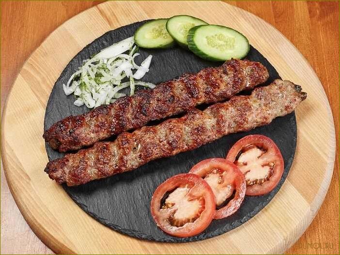 Люля-кебаб из говядины (вкуснейший рецепт)