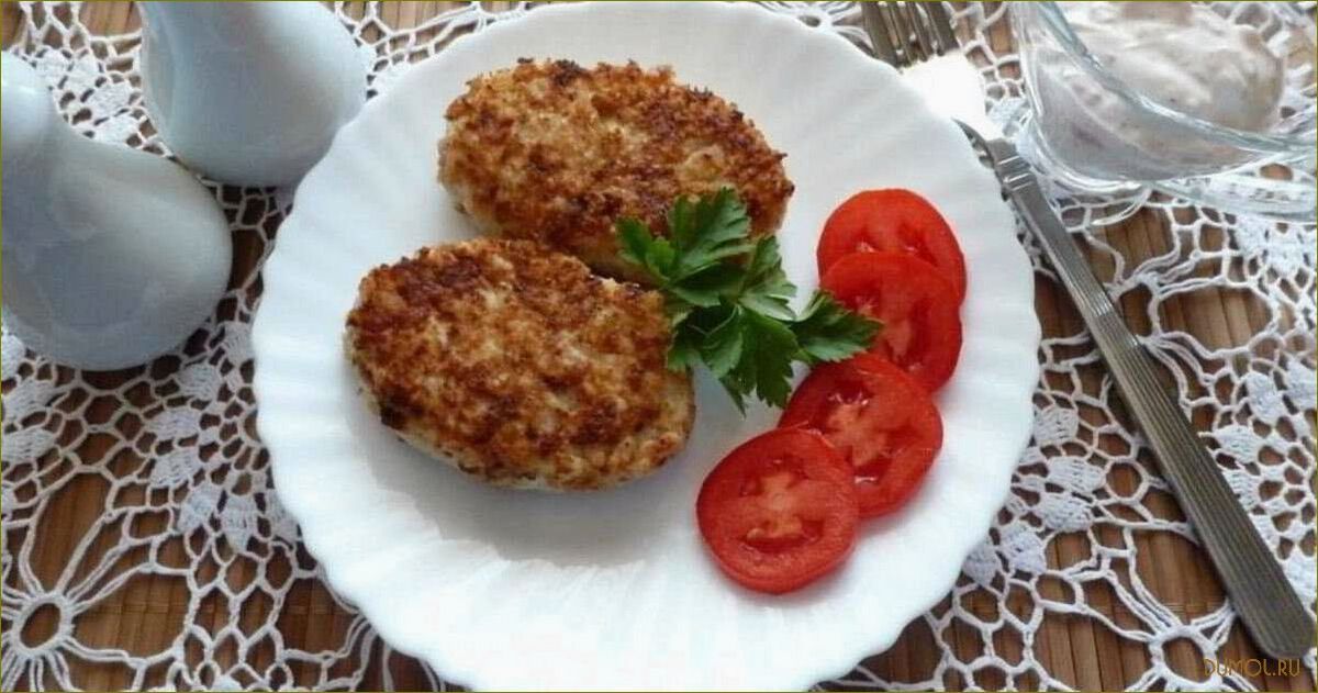 Рыбные котлеты с кальмарами