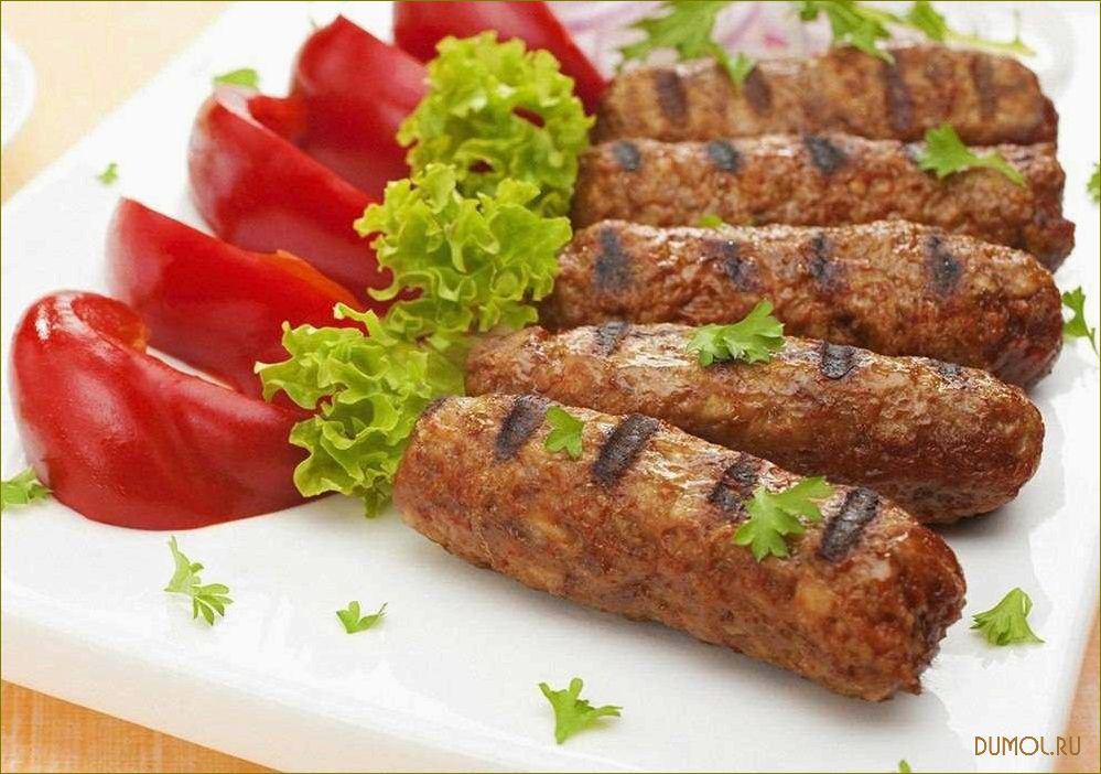 (чевапчичи, колбаски, гриль, рецепты, приготовление) Чевапчичи (колбаски гриль): рецепты, приготовление и секреты