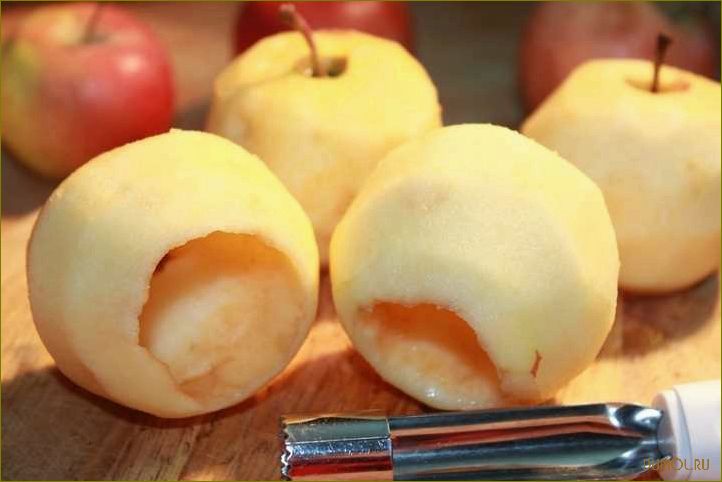 (рецепт, пьяных, яблочек) Рецепт