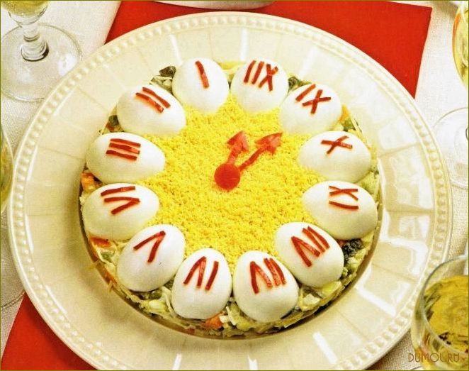 (салат, часики) Салат