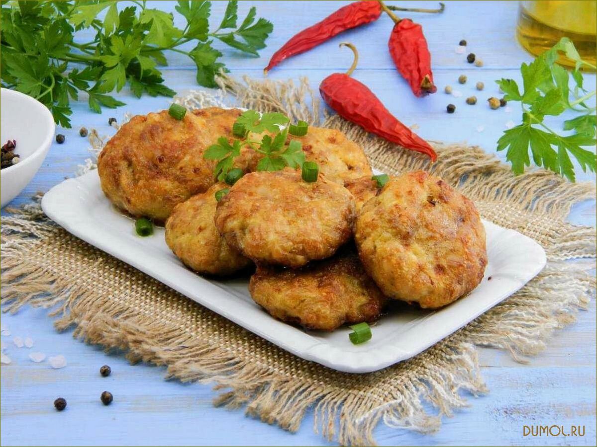 (сочные, котлеты, куриного, фарша) Сочные котлеты из куриного фарша