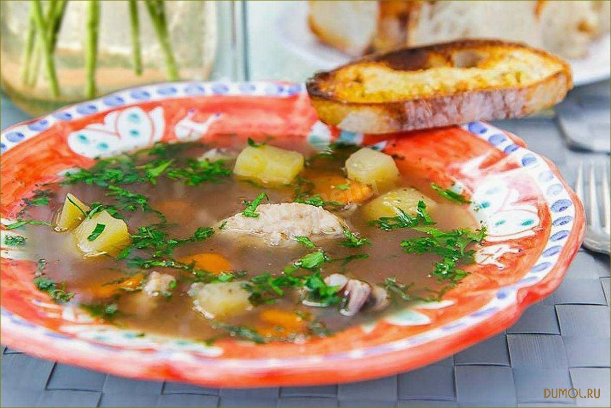(морского, окуня) Уха из морского окуня