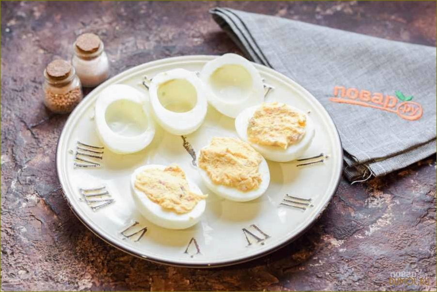(фаршированные, яйца, быка) Фаршированные яйца на год Быка