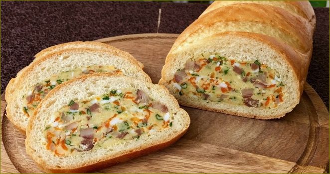 (фаршированный, батон, рецепты, приготовления, советы) Фаршированный батон: рецепты приготовления и советы
