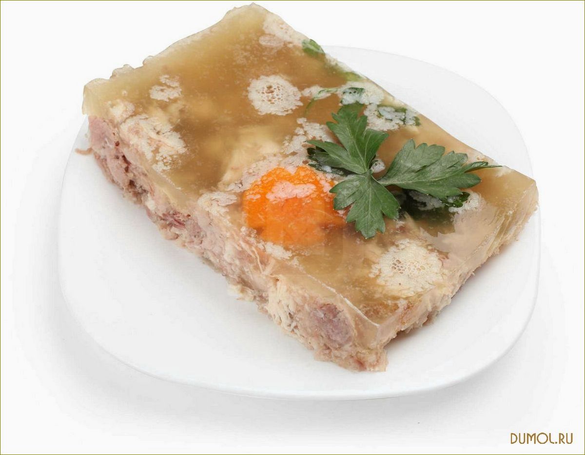 Холодец классический
