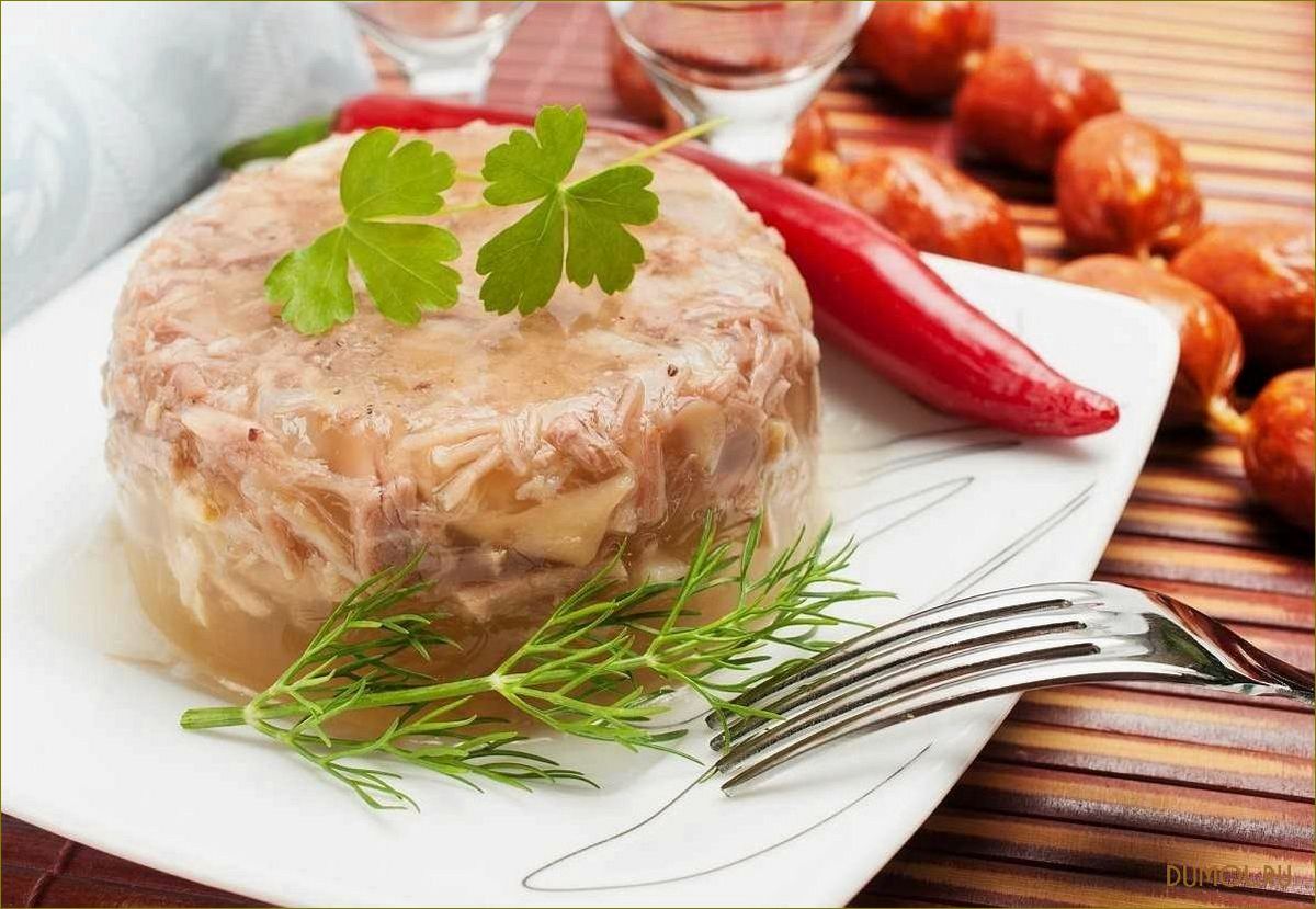 Холодец классический