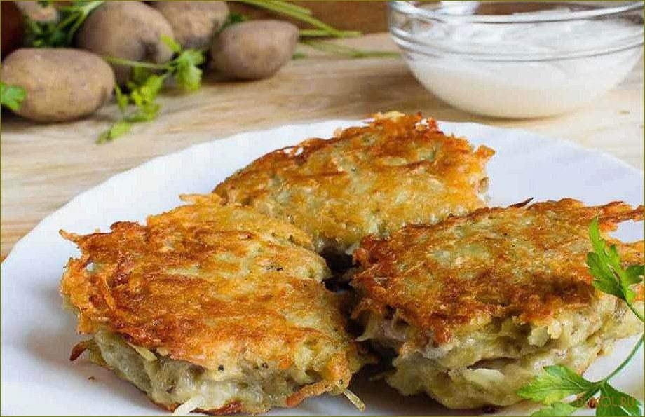 (рецепт, фаршированных, картофельных, оладий, просто) Рецепт фаршированных картофельных оладий: просто и вкусно!