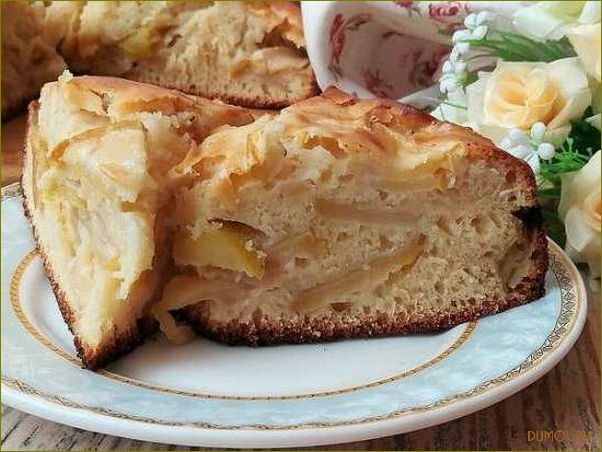 (шарлотка, молоке) Шарлотка на молоке