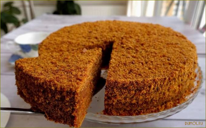 (черничный, торт, сметаной) Черничный торт со сметаной