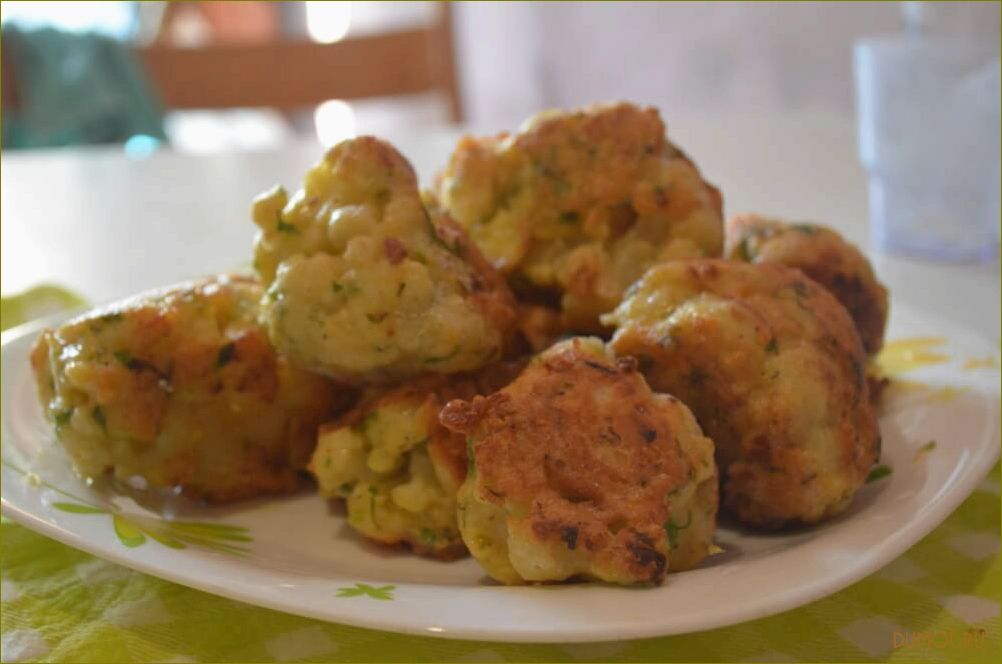 (цветная, капуста, кляре, сыром) Цветная капуста в кляре с сыром