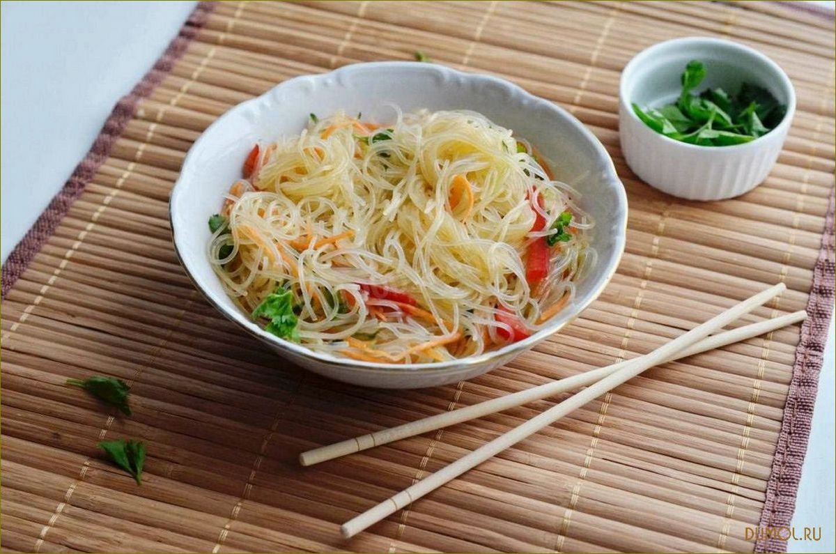 (рецепты, полезные, свойства, фунчозы, овощами) Рецепты и полезные свойства фунчозы с овощами: как приготовить и почему это полезно
