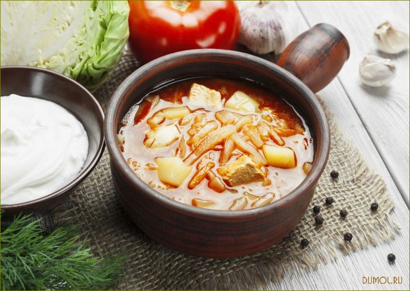 (рецепт, капусты, просто, вкусно) Рецепт щей из капусты: просто и вкусно
