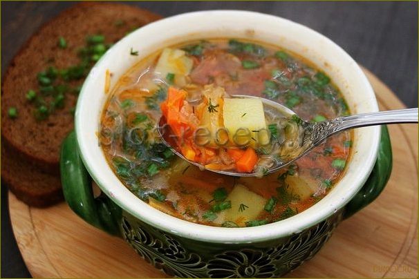 (рецепт, капусты, просто, вкусно) Рецепт щей из капусты: просто и вкусно