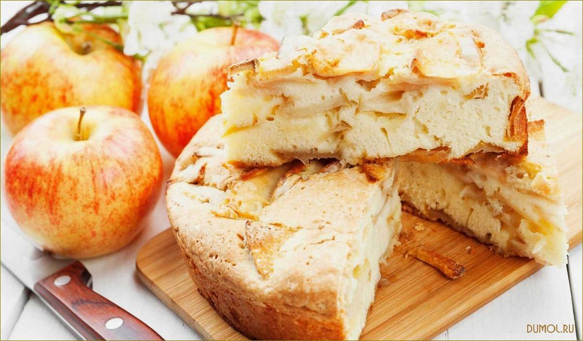 (шарлотка, классическая, яблоками) Шарлотка классическая с яблоками