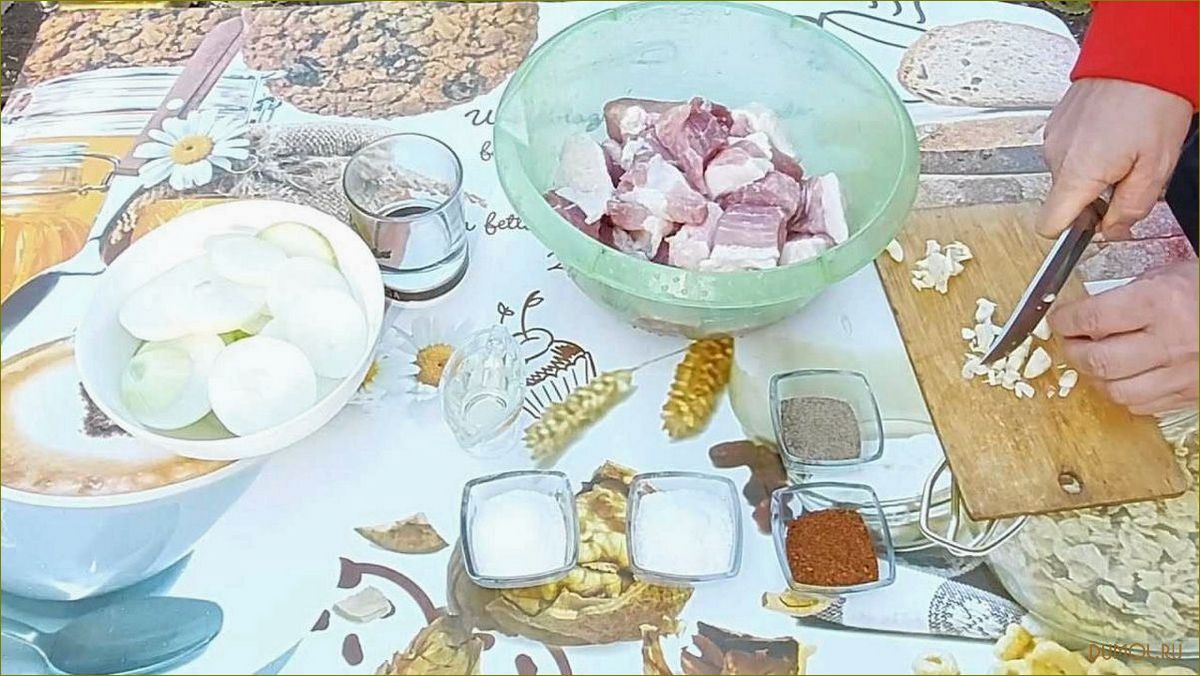 (рецепт, шашлыка, маринаде, соды) Рецепт шашлыка в маринаде из соды