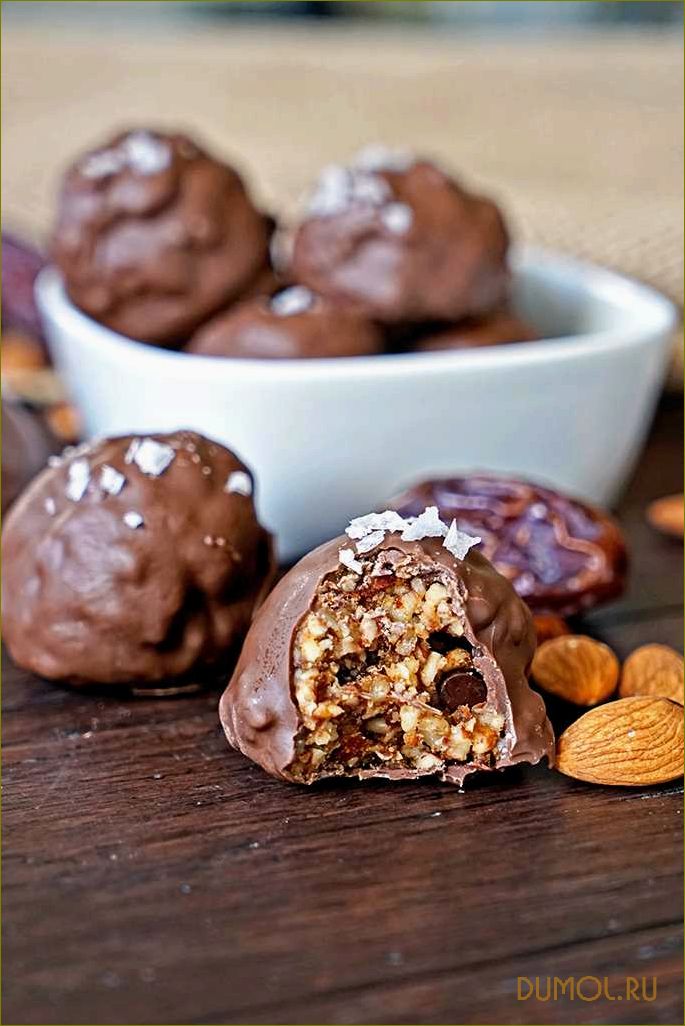 (шоколадные, конфеты, орехами) Шоколадные конфеты с орехами