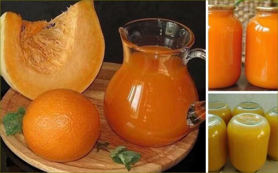 (тыквы, апельсином, полезный, вкусный, напиток) Сок из тыквы с апельсином: полезный и вкусный напиток для здоровья