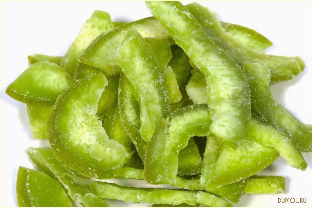 (полезные, рецепты, приготовить, цукаты, помело) Полезные рецепты: как приготовить цукаты из помело