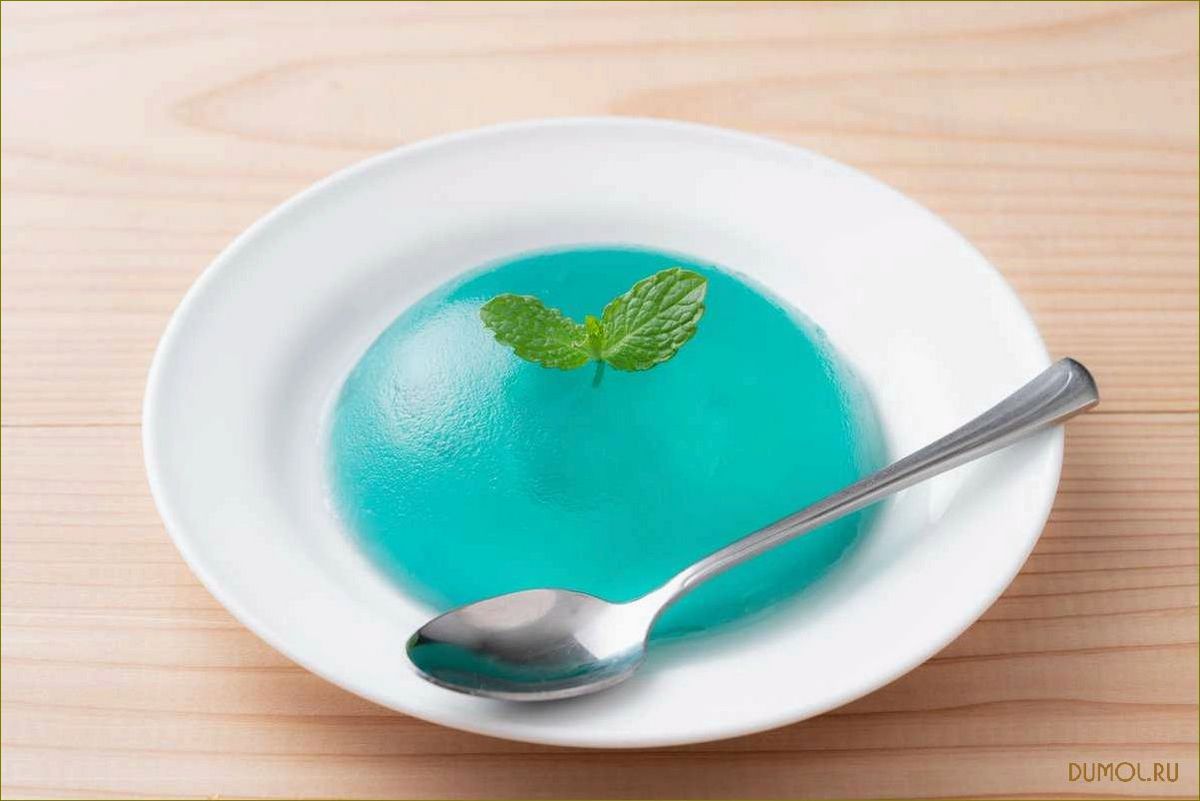Яблочное желе с мятой