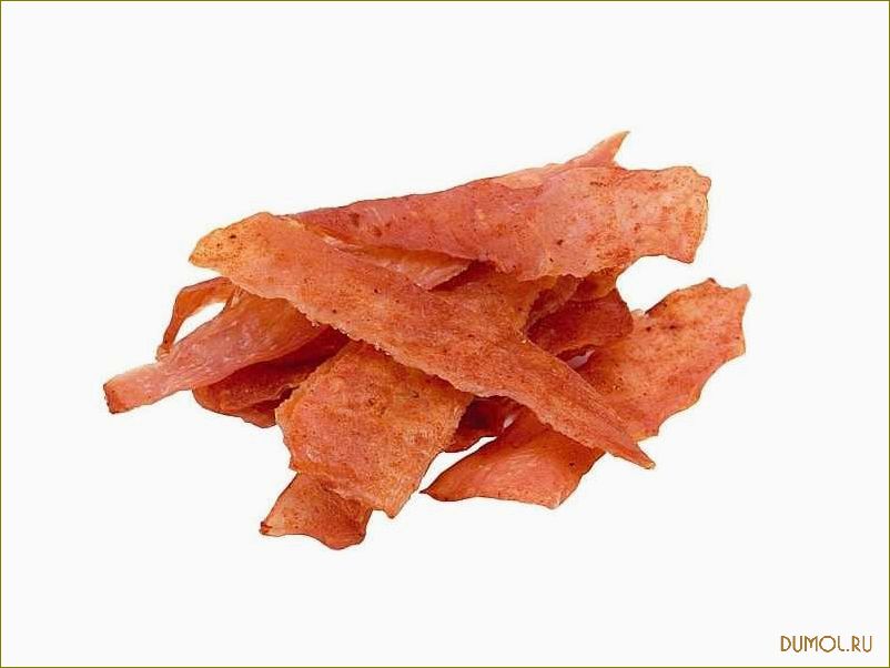 Чипсы из куриного филе