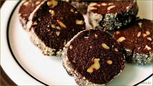 (рецепт, шоколадной, колбасы, печенья) Рецепт шоколадной колбасы из печенья