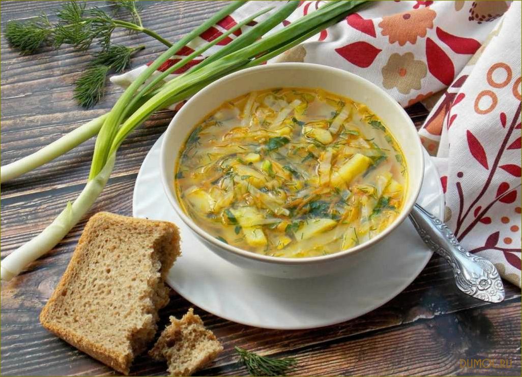 (рецепт, вкусных, мяса) Рецепт вкусных щей без мяса