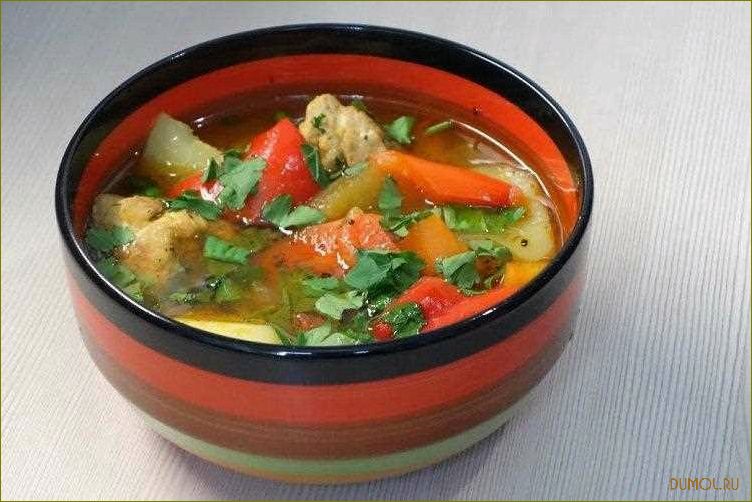 (шурпа, мультиварке, говядины) Шурпа в мультиварке из говядины