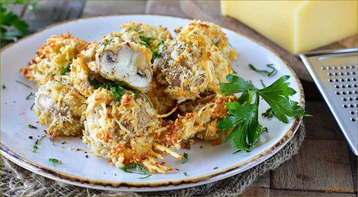 (шампиньоны, чесночной, панировке) Шампиньоны в чесночной панировке