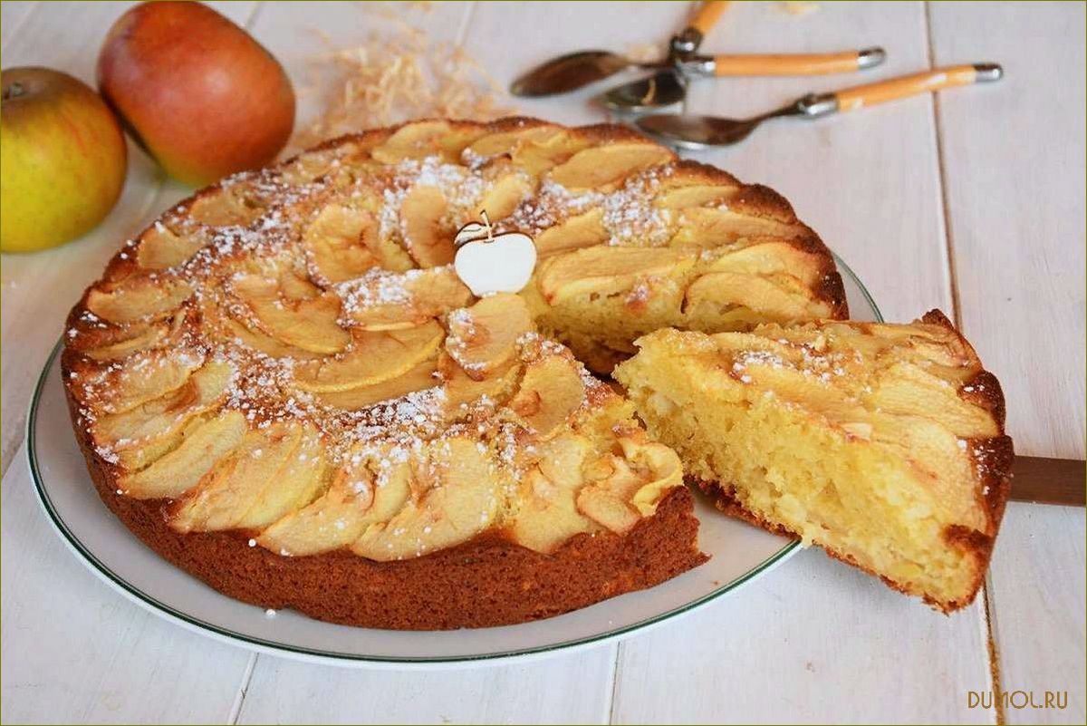 (рецепт, шарлотки, яблоками, разрыхлителя) Рецепт шарлотки с яблоками без разрыхлителя
