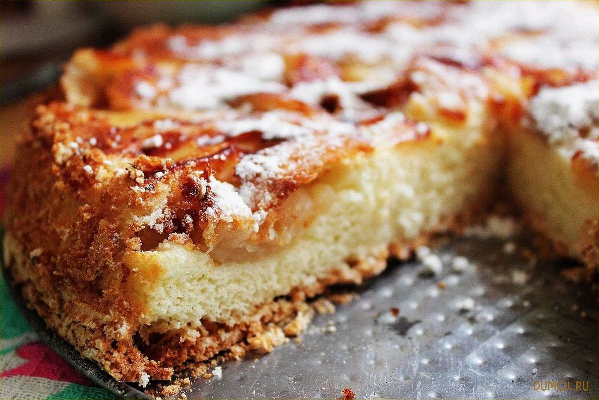 (рецепт, шарлотки, яблоками, разрыхлителя) Рецепт шарлотки с яблоками без разрыхлителя