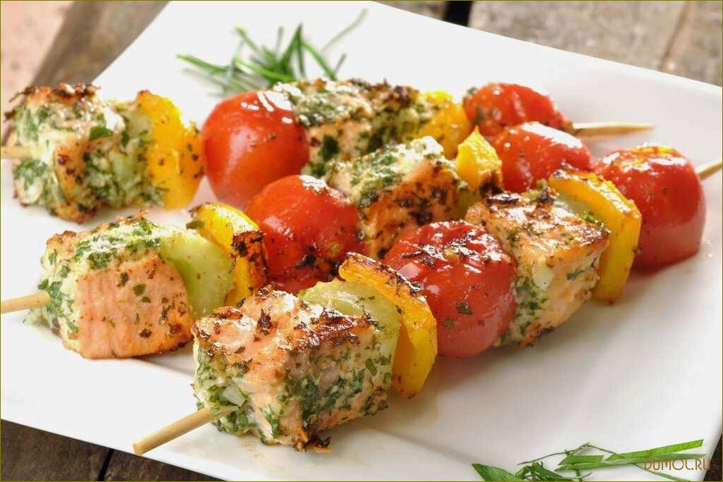 (шашлык, овощами, горчичном, маринаде) Шашлык с овощами в горчичном маринаде
