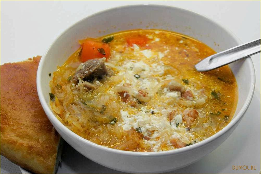 (квашеной, капусты, рецепт, приготовления, полезные) Щи из квашеной капусты: рецепт приготовления и полезные свойства