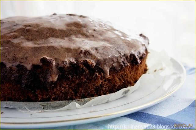 (шоколадное, кухэ) Шоколадное кухэ