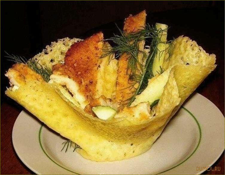 (рецепт, сырных, корзинок) Рецепт сырных корзинок